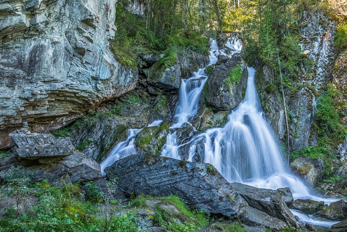 Алтай водопад Иолдо Айры