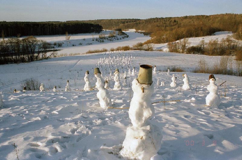 Снеговики Николай Полисский