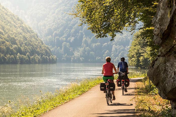 Велопрогулка по долине Дуная