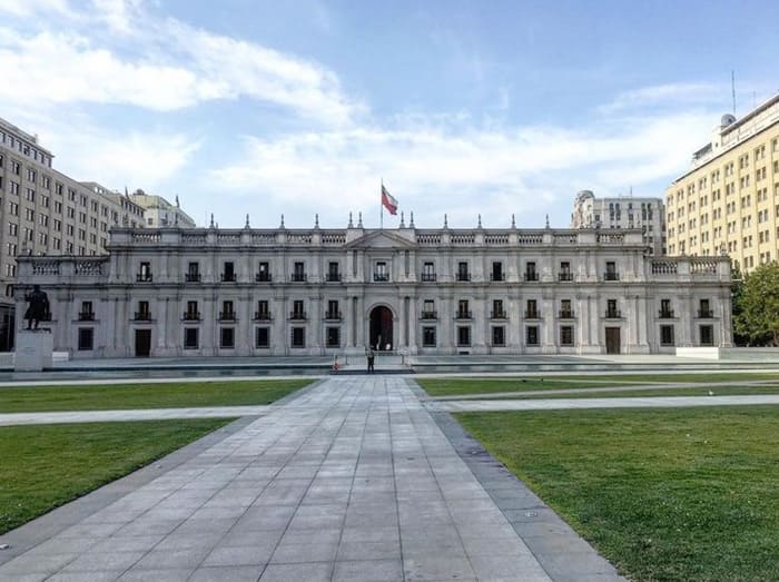 Президентский дворец в Сантьяго, Чили