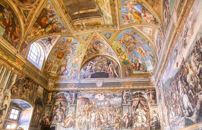 Зал Непорочного зачатия в музеях Ватикана фото