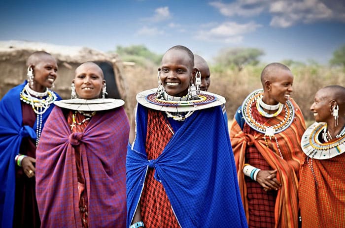 Традиционные женщины Масаи, Танзания. Красота!