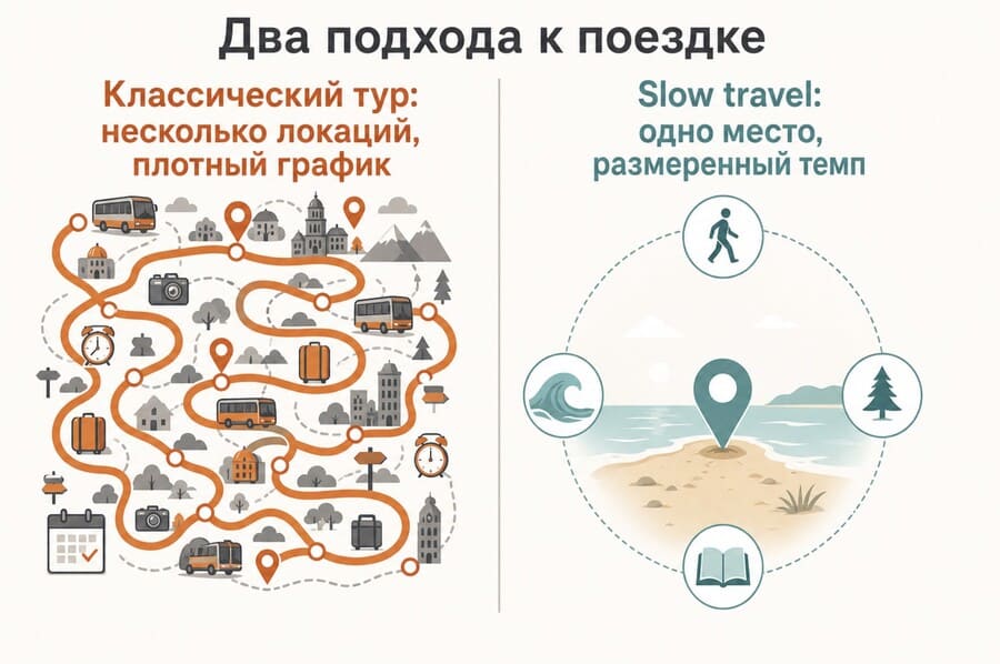 Варианты отдыха