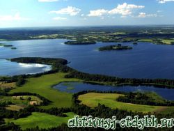 Озеро Долгое - самое глубокое озеро Белоруссии